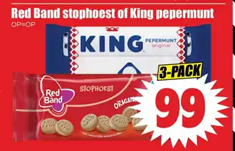 Dirk Red Band stophoest of King pepermunt aanbieding