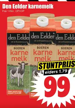 Dirk Den Eelder karnemelk aanbieding