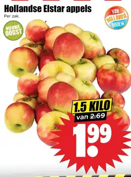 Dirk Hollandse Elstar appels aanbieding