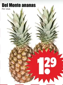 Dirk Del Monte ananas aanbieding