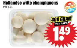 Dirk Hollandse witte champignons aanbieding