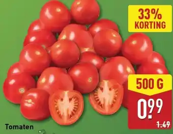 ALDI Tomaten aanbieding