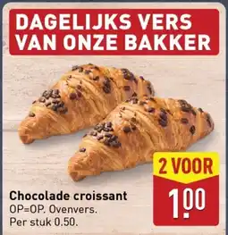 ALDI Chocolade croissant aanbieding
