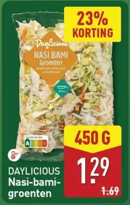 ALDI Daylicious Nasi bami groenten aanbieding