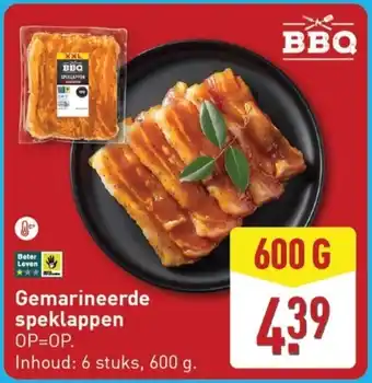 ALDI Gemarineerde speklappen aanbieding