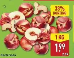 ALDI Nectarines aanbieding