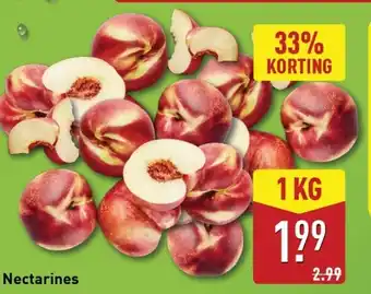 ALDI Nectarines aanbieding