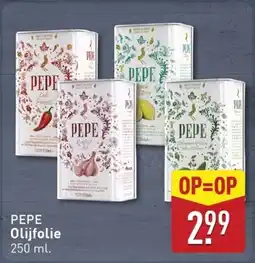 ALDI PEPE Olijfolie aanbieding