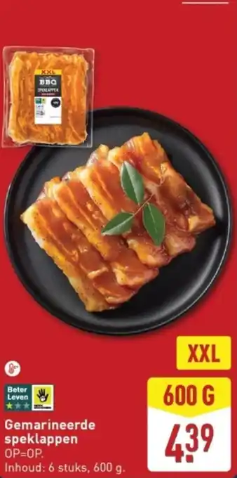 ALDI Gemarineerde speklappen XXL aanbieding