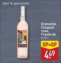ALDI Grenache Cinsault rosé, Frankrijk aanbieding