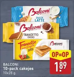 ALDI Balconi 10 pack cakejes aanbieding