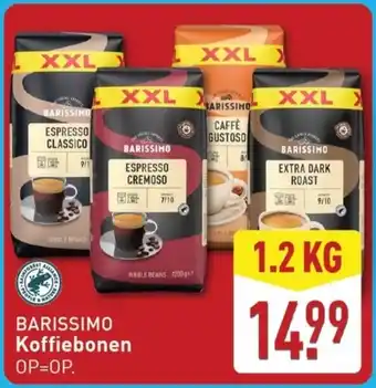 ALDI Barissimo koffiebonen aanbieding
