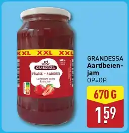 ALDI Grandessa Aardbeien jam aanbieding