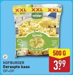 ALDI Hofburger Geraspte kaas aanbieding