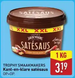 ALDI Trophy smaakmakers Kant en klare satésaus aanbieding