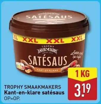 ALDI Trophy smaakmakers Kant en klare satésaus aanbieding