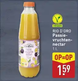 ALDI Rio d'oro Passie vruchten nectar aanbieding