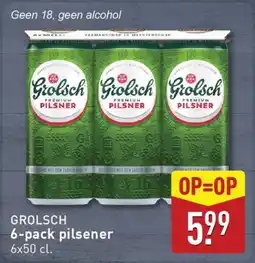 ALDI Grolsch 6-pack pilsener aanbieding