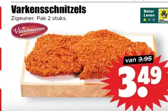 Dirk Varkensschnitzels aanbieding