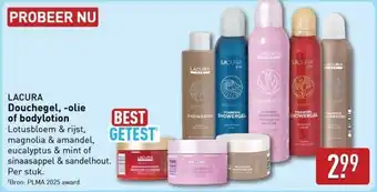 ALDI Lacura Douchegel, olie of bodylotion aanbieding