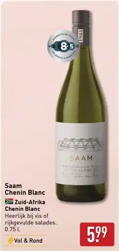 ALDI Saam Chenin Blanc aanbieding