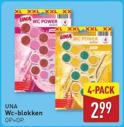 ALDI Una Wc blokken aanbieding