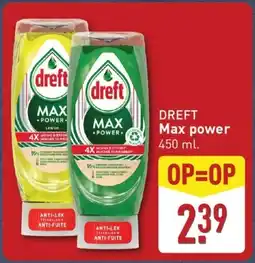 ALDI Dreft Max power aanbieding