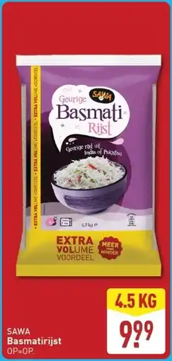 ALDI Sawa Basmatirijst aanbieding