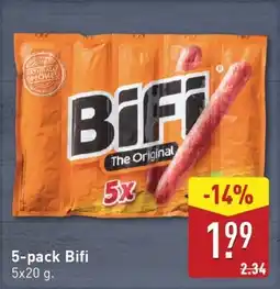 ALDI 5-pack Bifi aanbieding