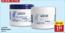 ALDI Lacura Bodycream aanbieding