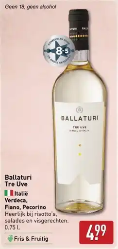 ALDI Ballaturi Tre Uve aanbieding