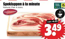 Dirk Speklappen à la minute aanbieding