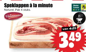 Dirk Speklappen à la minute aanbieding
