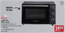 ALDI Ambiano Mini-oven aanbieding