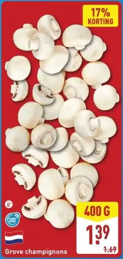 ALDI Grove champignons aanbieding