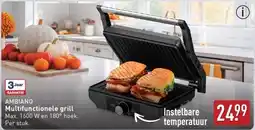 ALDI Ambiano Multifunctionele grill aanbieding
