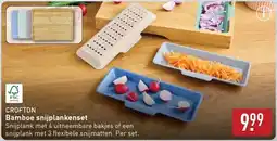 ALDI Crofton Bamboe snijplankenset aanbieding