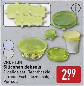ALDI Crofton Siliconen deksels aanbieding