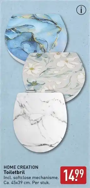 ALDI Home creation Toiletbril aanbieding