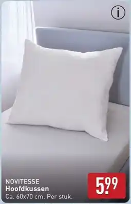 ALDI Novitesse Hoofdkussen aanbieding