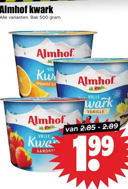 Dirk Almhof kwark aanbieding