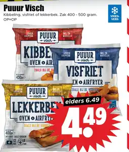 Dirk Puuur Visch aanbieding