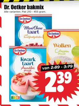Dirk Dr. Oetker bakmix aanbieding