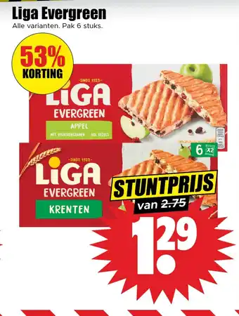 Dirk Liga Evergreen aanbieding