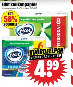 Dirk Edet keukenpapier aanbieding