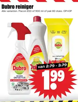 Dirk Dubro reiniger aanbieding