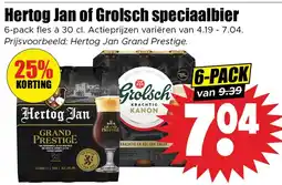 Dirk Hertog Jan of Grolsch speciaalbier aanbieding
