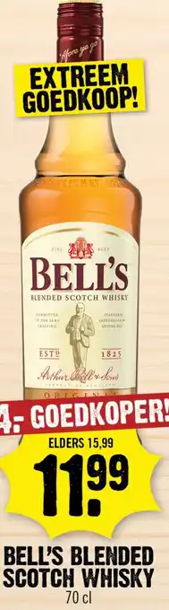 Dirk Bell's blended scotch whisky aanbieding