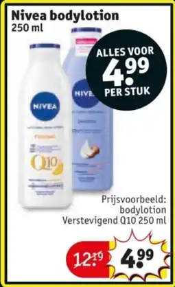 Kruidvat Nivea bodylotion aanbieding