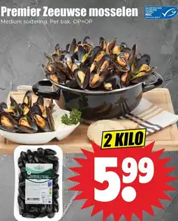 Dirk Premier Zeeuwse mosselen aanbieding